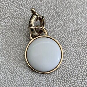 Dyrberg/Kern Pibet White Jade pendant